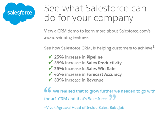 Salesforce And The High-Five Advantages Of Using It