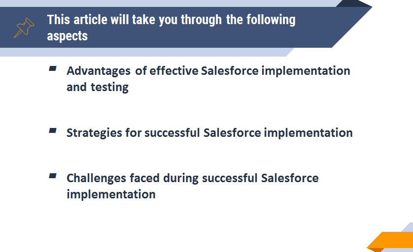 Paradigms of Salesforce Implementation & Testing