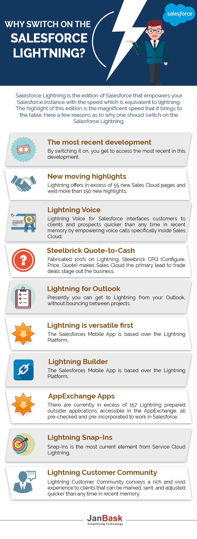 Infographic Why Switch On The Salesforce Lightning?