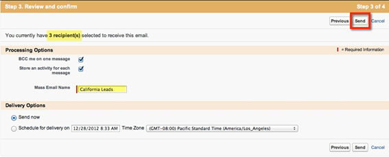 How to Send Mass Emails in Salesforce