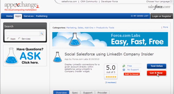 Integrate LinkedIn & Salesforce 