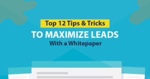 Top 12 Tips and Tricks to Maximize Leads with a Whitepaper