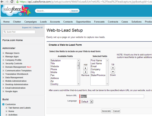 Learn How to Create a Perfect Salesforce Web-to-Lead Form
